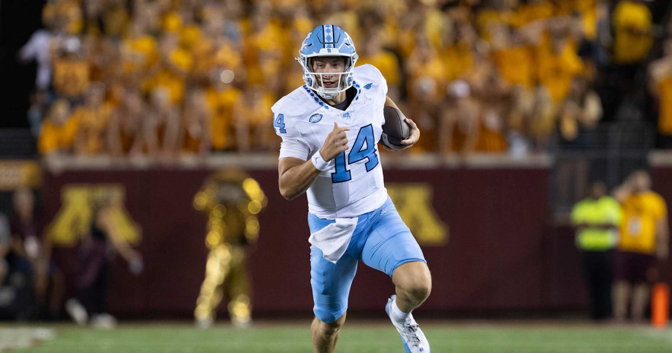 UNC QB Max Johnson Out for 2024 CFB Season After Surgery on Broken Leg Injury