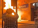 Jail cells are cleared and lawyers put on standby in crackdown amid fears of weekend of riots: Sunderland burns on fresh night of shame and Southport MP slams ‘disgusting extremists hijacking grief’