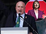 RMT boss Mick ‘the grinch’ Lynch vows to ‘seize control’ of the UK economy: Militant chief demands unions in ‘every workplace’ in hard-Left rant now his Labour ‘friends’ are in power