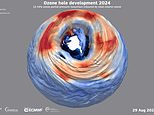 The ozone layer is HEALING! Hole over Antarctica is smaller and has started later than expected this year, promising study reveals