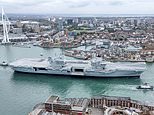 Royal Navy flier dies in helicopter crash in Channel during night flying training exercise with HMS Queen Elizabeth