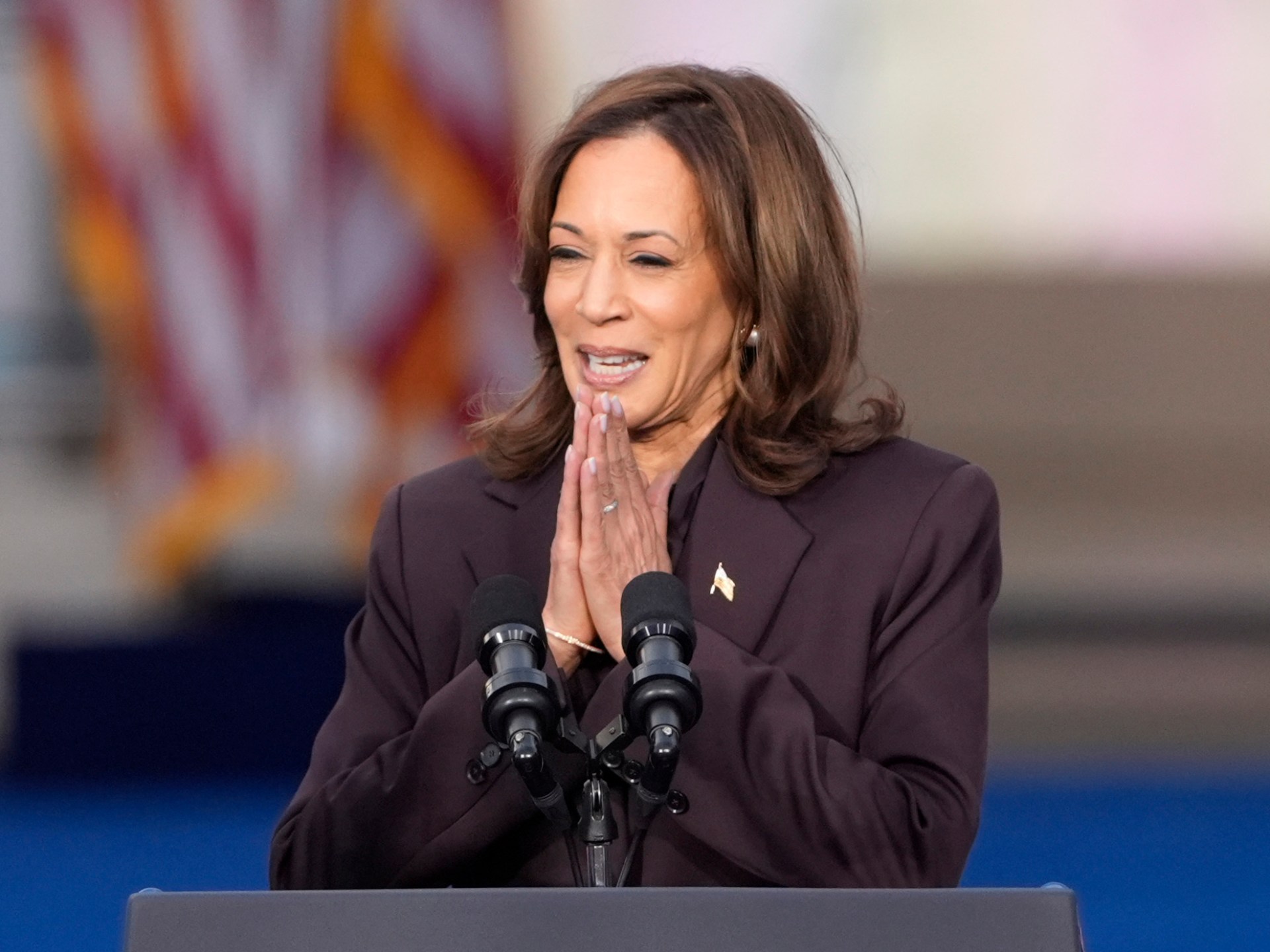 Kamala Harris concedes election but vows to fight on