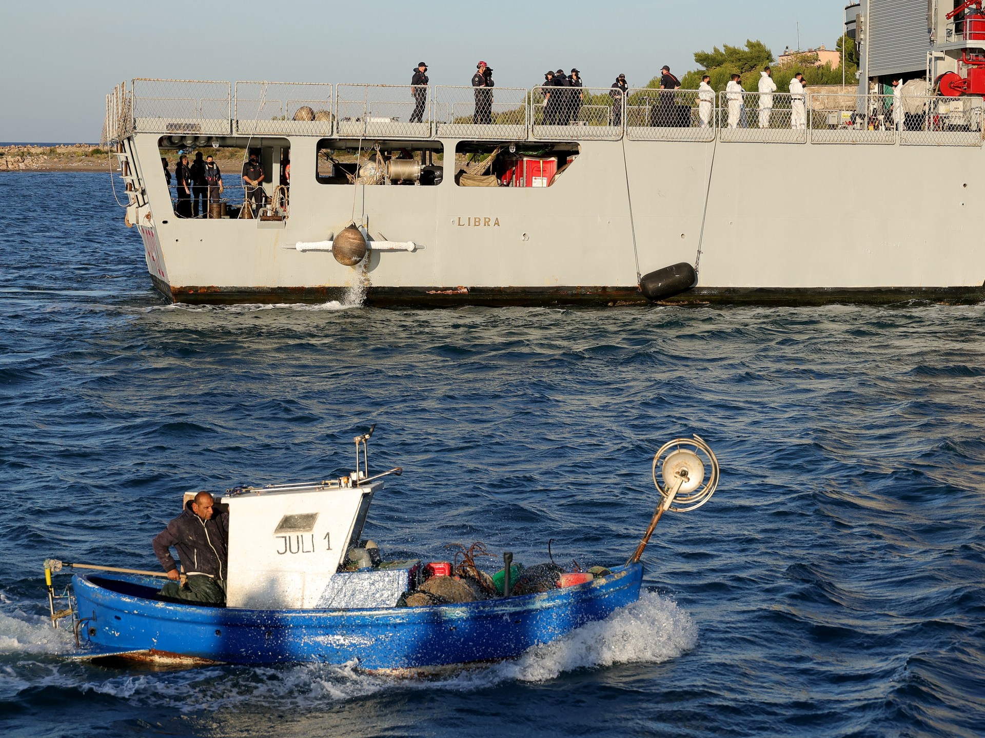 Italy sends first asylum seekers to Albania under controversial deal