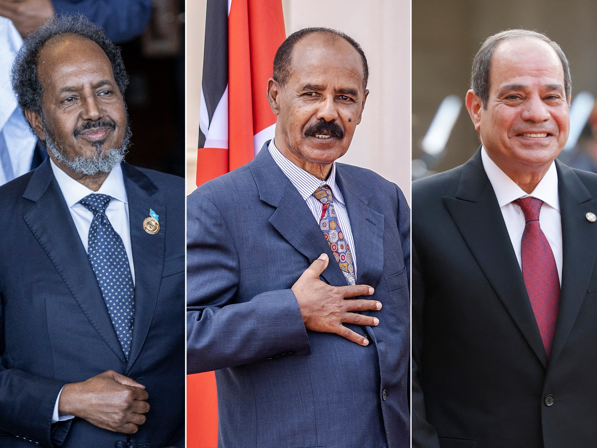 Somalia, Eritrea and Egypt pledge to bolster security ties