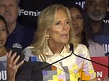 Jill Biden warns women could die under a Donald Trump presidency