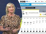 BBC Breakfast weather presenter Carol Kirkwood forced to insist there is no hurricane in Britain