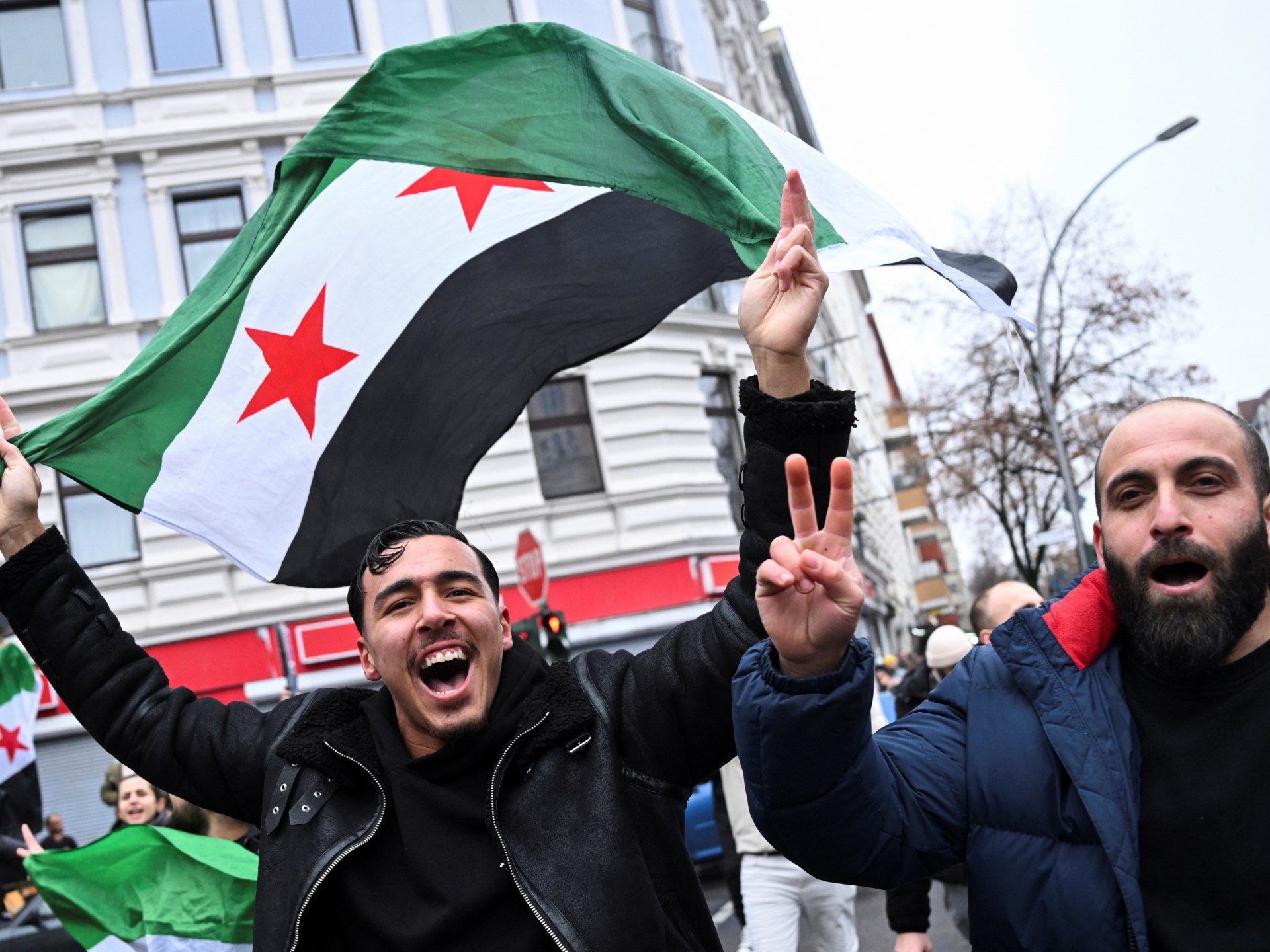 Syrians around the world celebrate the fall of Bashar al-Assad