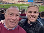 My father died after collapsing at a West Ham match