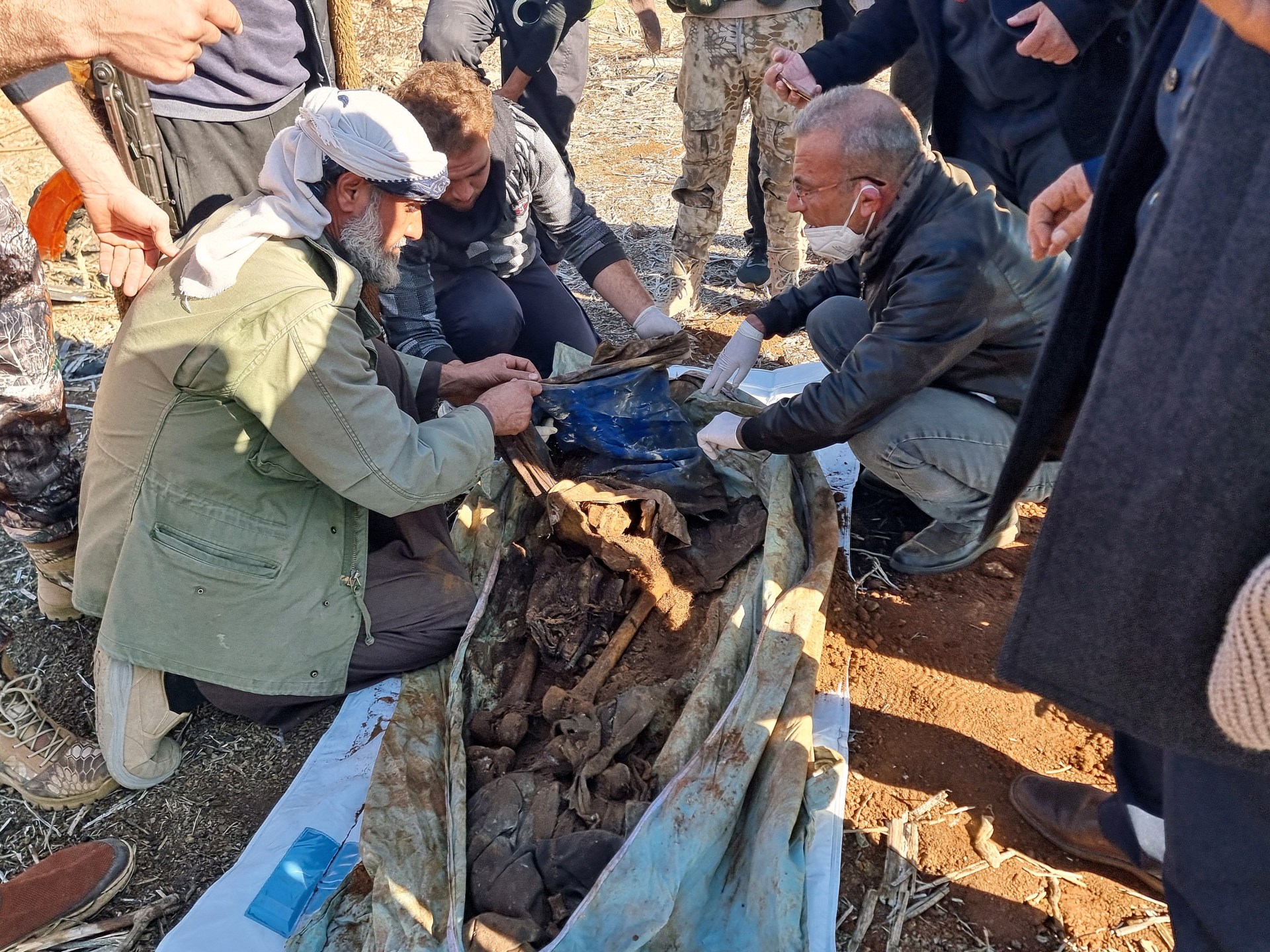 Thousands of bodies found in Syria’s mass graves