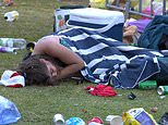 Aussies slam unhinged Christmas Day celebration at Bronte Beach after thousands of revellers leave behind trail of rubbish for a second year in a row