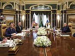 Ukraine peace talks get underway… with no sign of Kyiv: US and Russian ambassadors meet in Riyadh as Europe fears Trump will withdraw US troops from Baltics and leave continent at Putin’s mercy