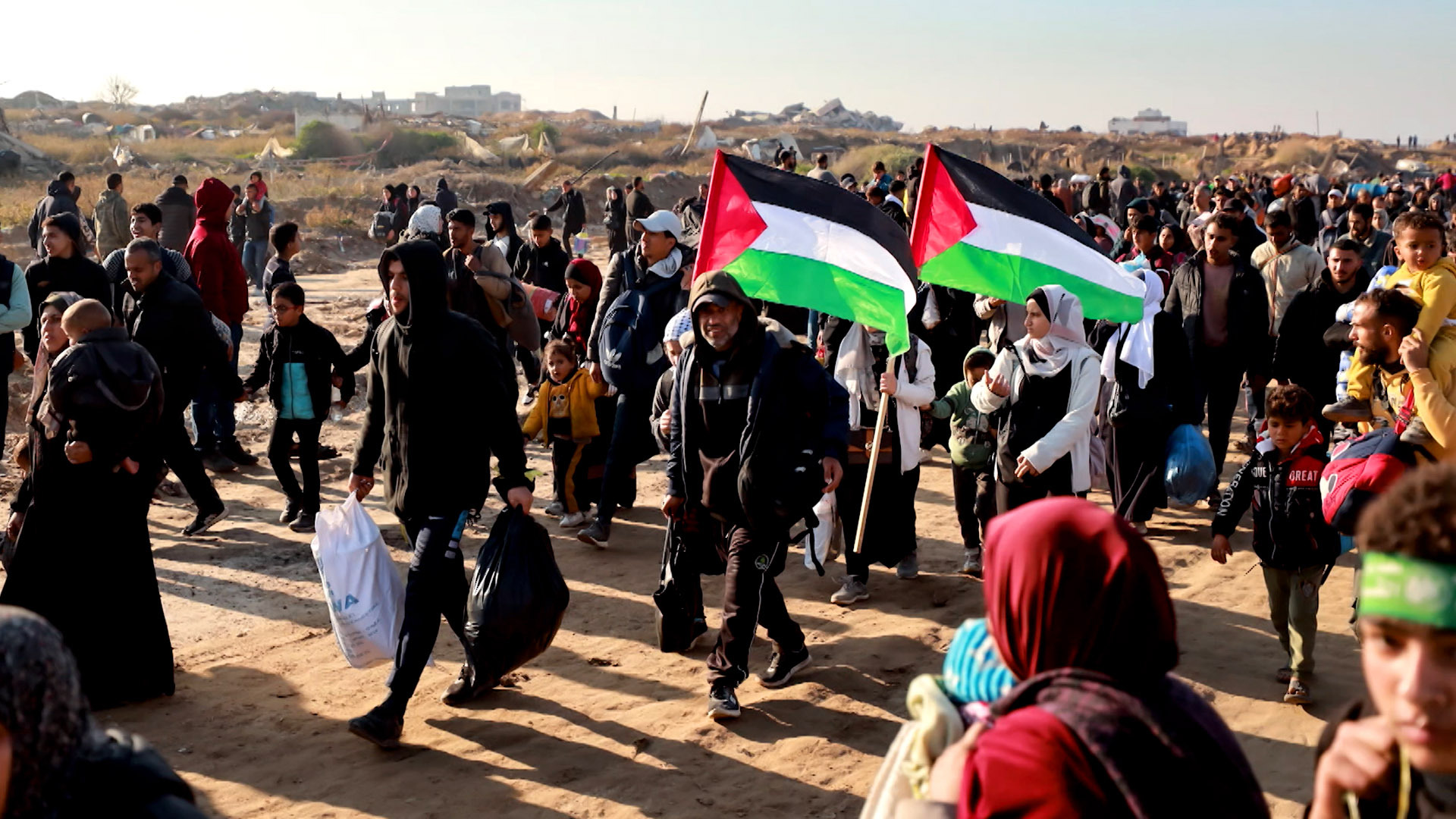 A historic moment: The return to north Gaza