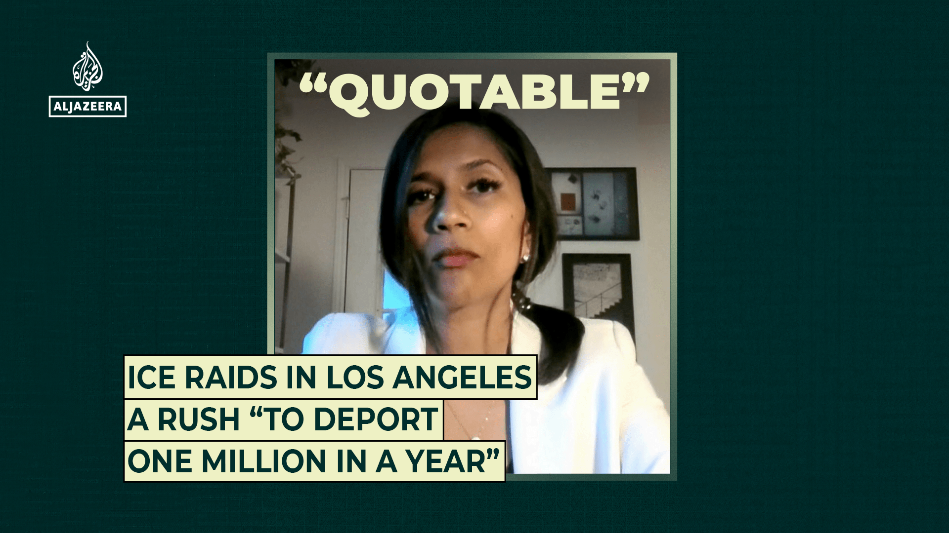 ICE raids in Los Angeles a rush “to deport one million in a year”
