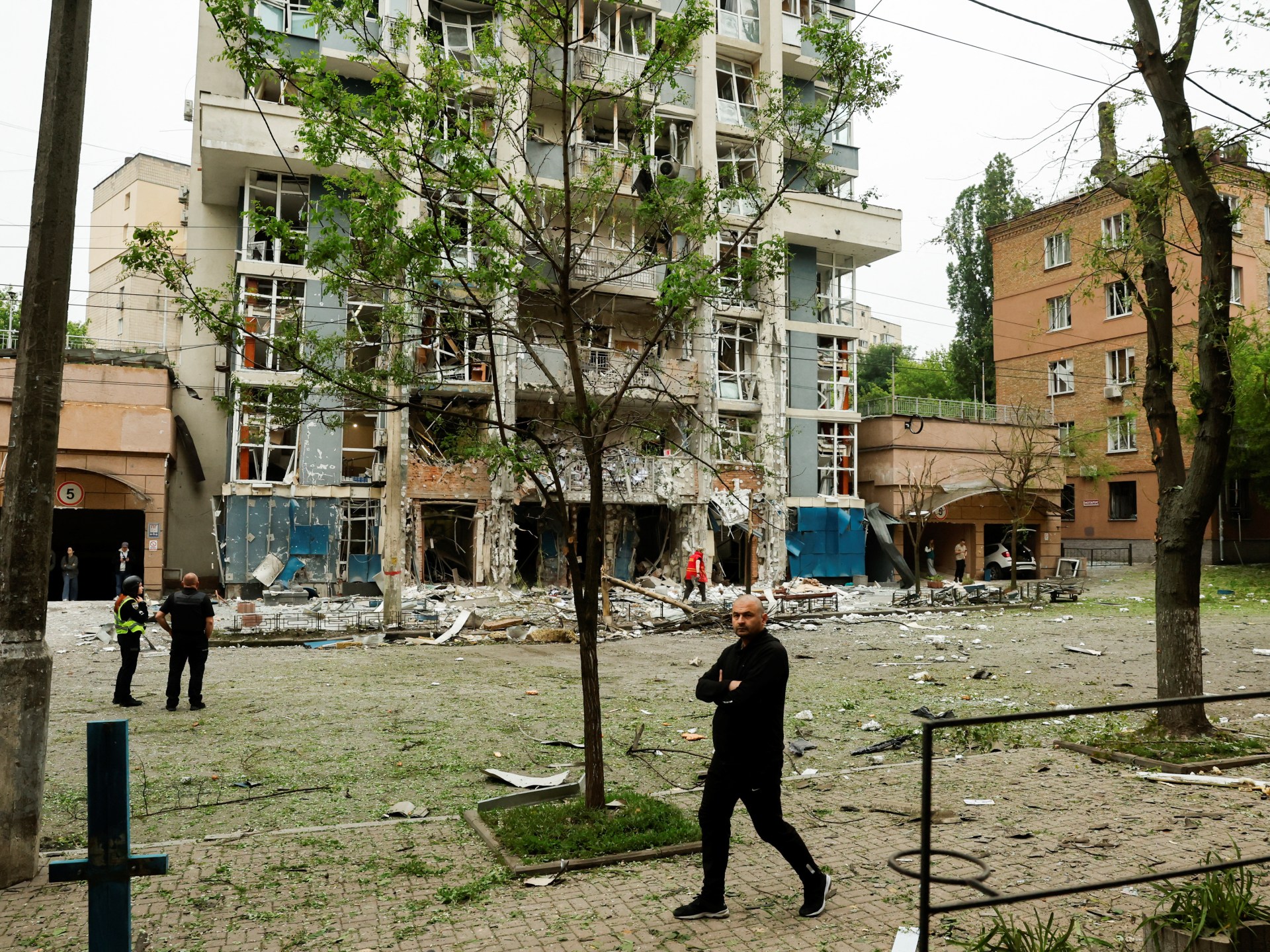 Ukraine under Russian missile, drone attacks for second night, 12 killed