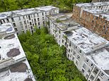 Inside the apocalyptic Scottish estate dubbed ‘Britain’s answer to Chernobyl’ which is FINALLY being torn down after decades of decay despite five people still living there