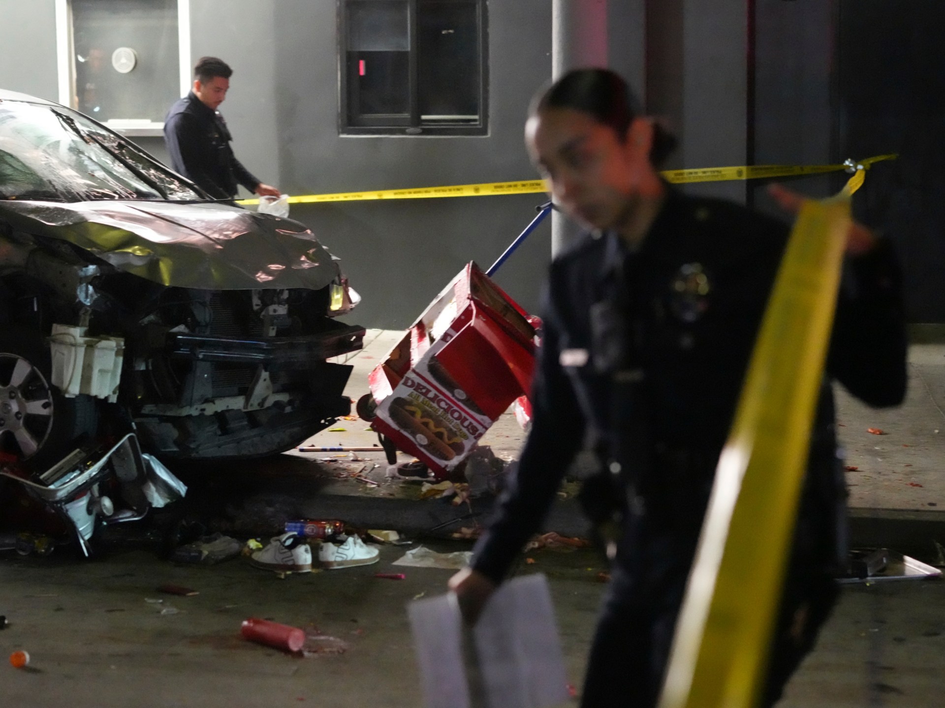 LA nightclub car ramming driver charged with attempted murder in US