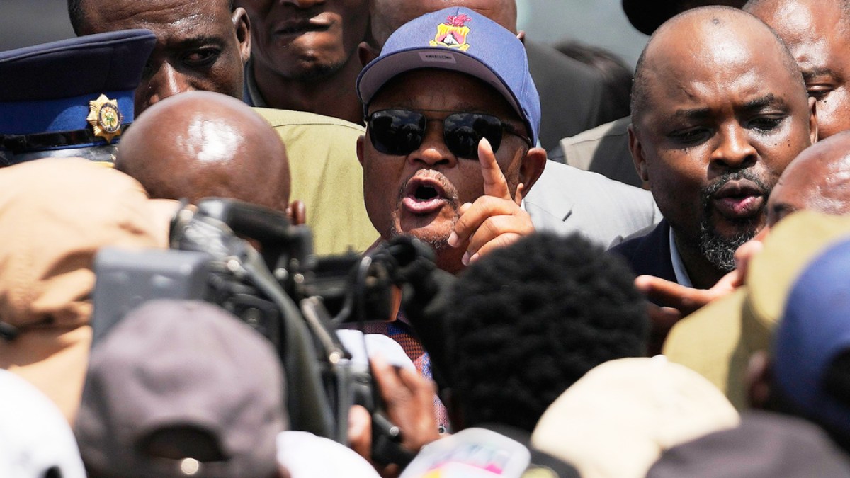 South African police minister suspended over corruption allegations