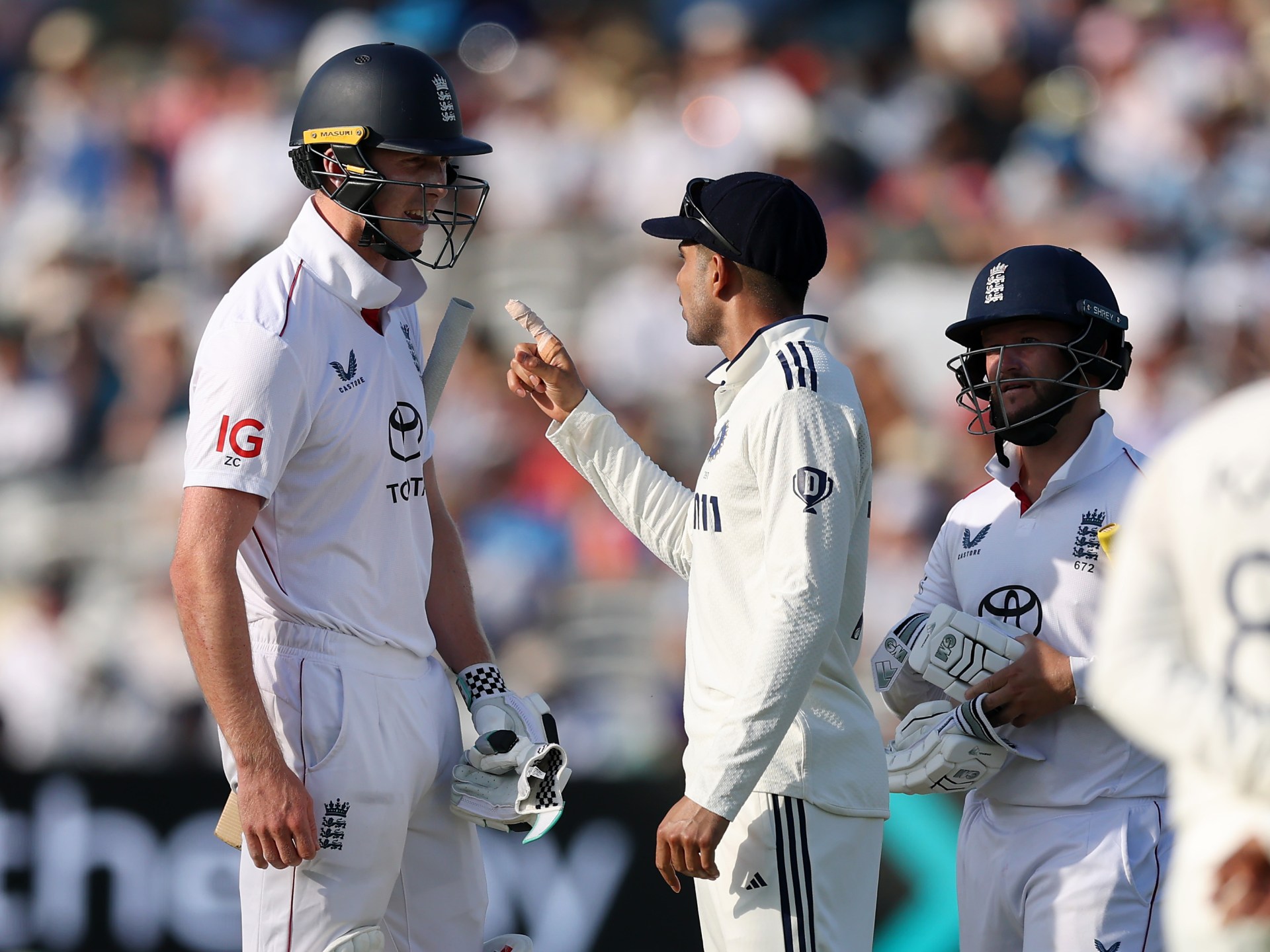 India level up with England as tempers nearly boil over at Lord’s