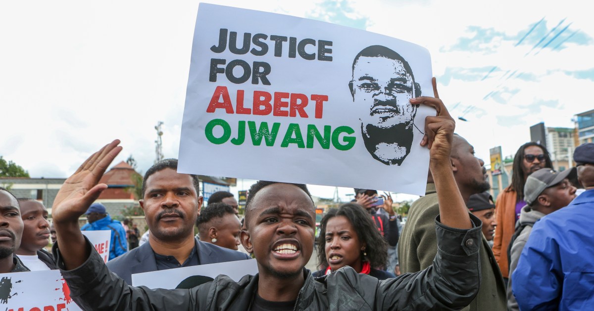 Killed ‘by those meant to protect’: Kenyans outraged by police violence