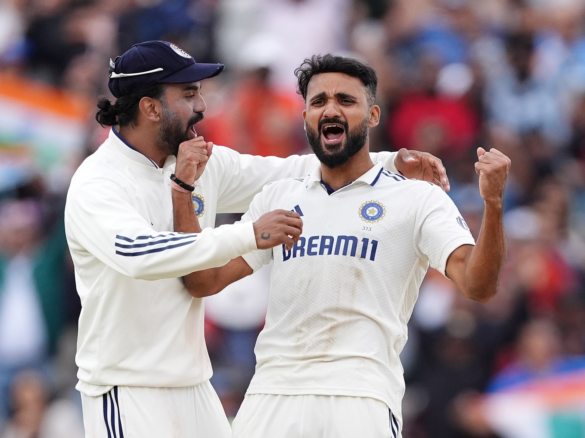 Akash, India win second cricket Test against England at Edgbaston
