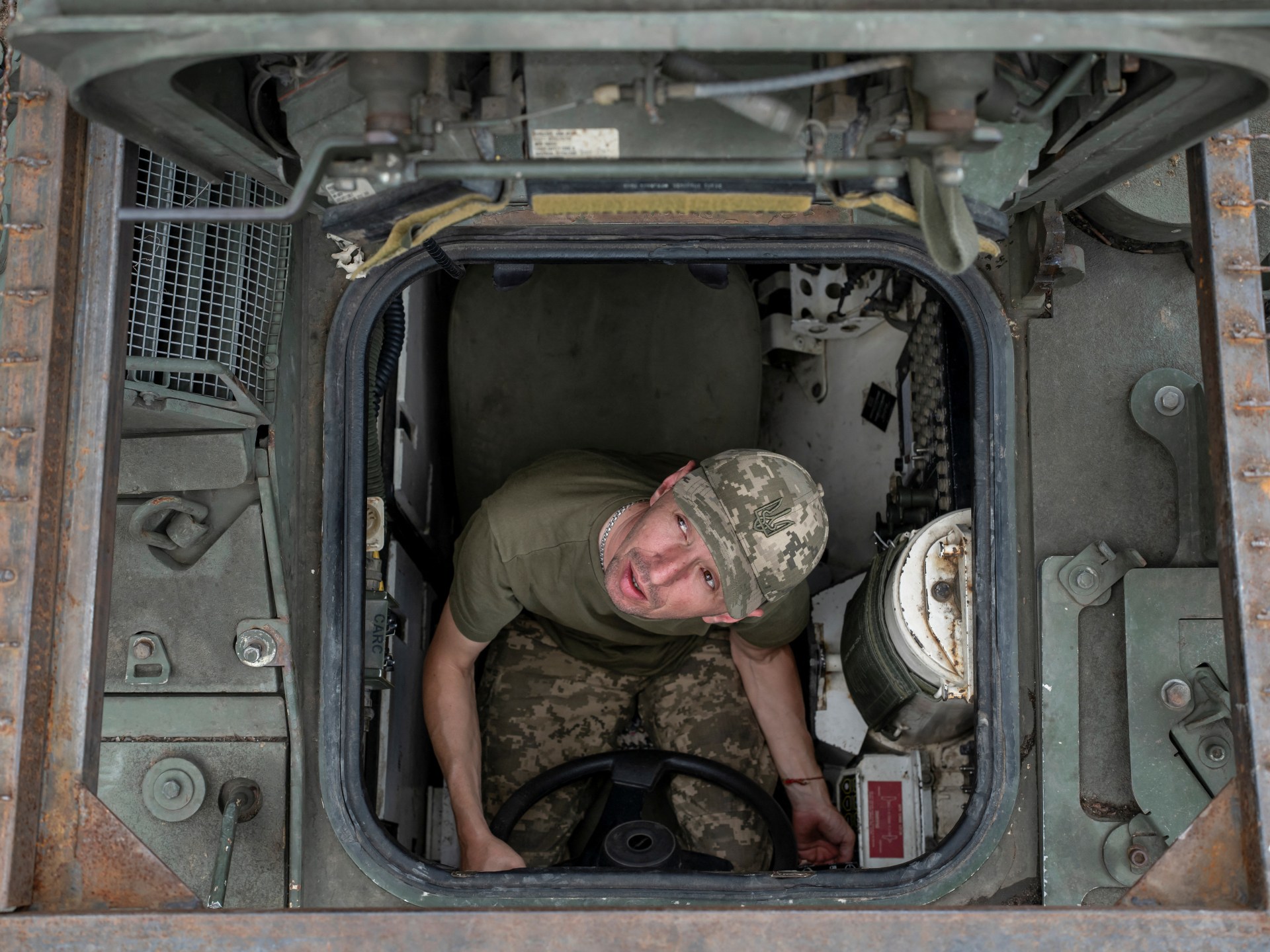 Russia says it controls Luhansk as US halts some weapons pledged to Ukraine