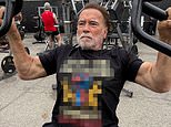 Arnold Schwarzenegger wears expletive-laden shirt to troll Gavin Newsom over his redistricting plans