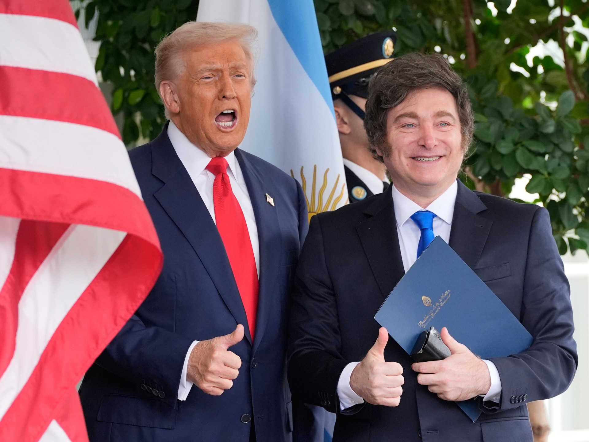 ‘Not going to waste our time’: Trump hinges US aid to Argentina on election