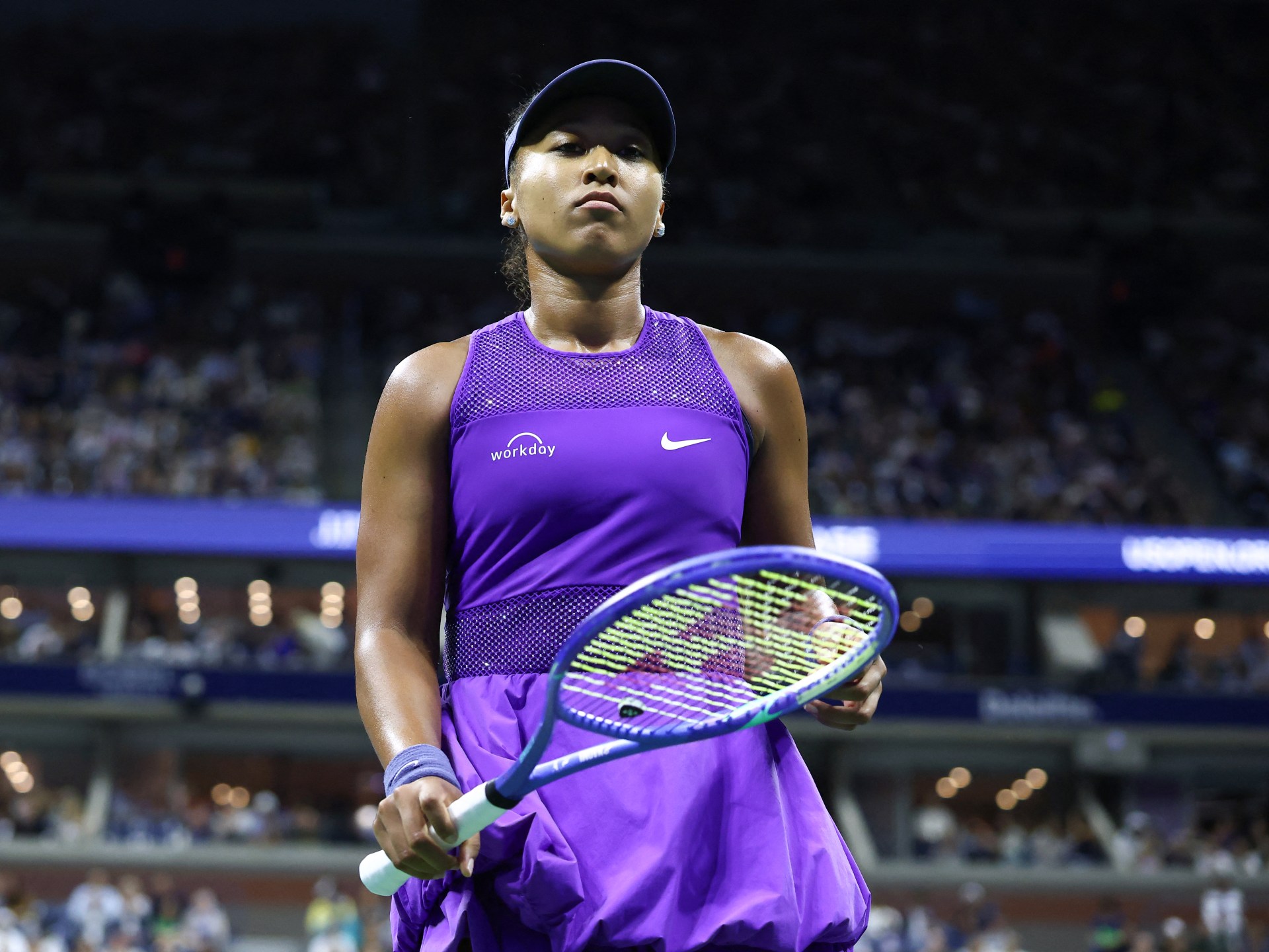 Osaka knocked out of US Open; Sabalenka to play Anisimova in final