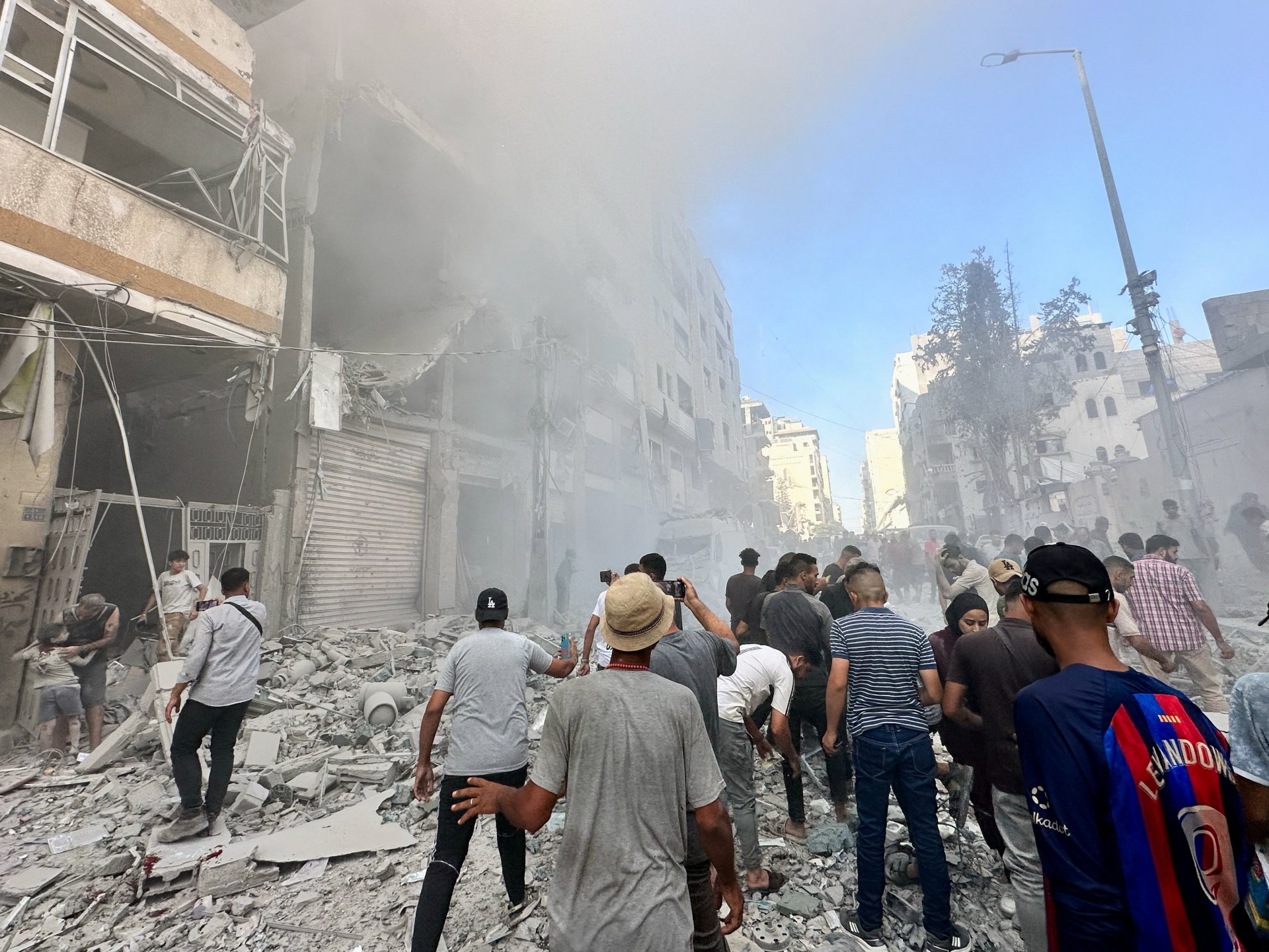 ‘Fields of rubble’: Israel, destroying Gaza City, kills 78 across enclave