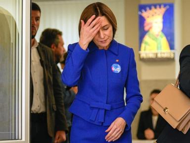 Moldovans cast ballots in a tense election plagued by Russian interference claims