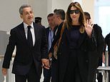 France’s ex President Nicolas Sarkozy arrives at court with wife Carla Bruni to learn his fate as he faces seven years in jail over financing scandal