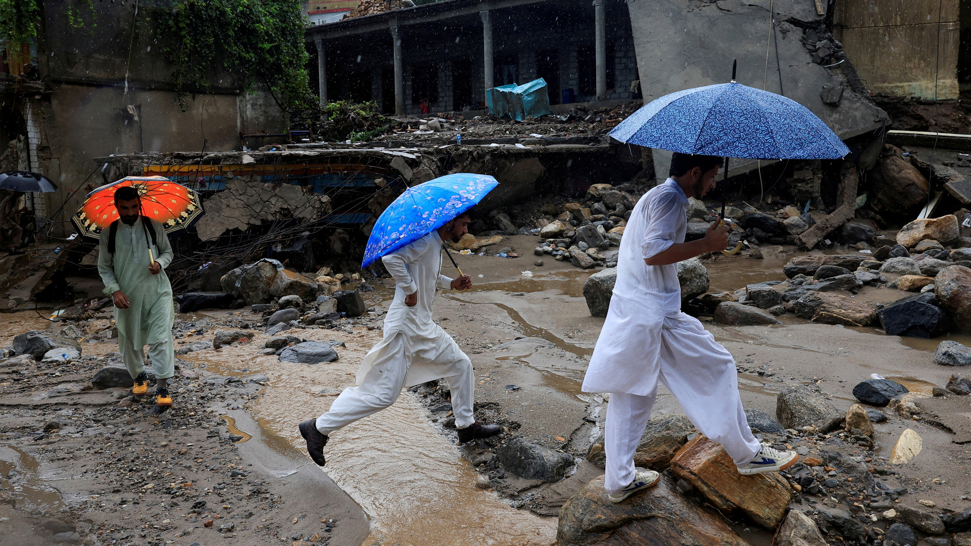 Deadly flooding wipes out villages in northwestern Pakistan