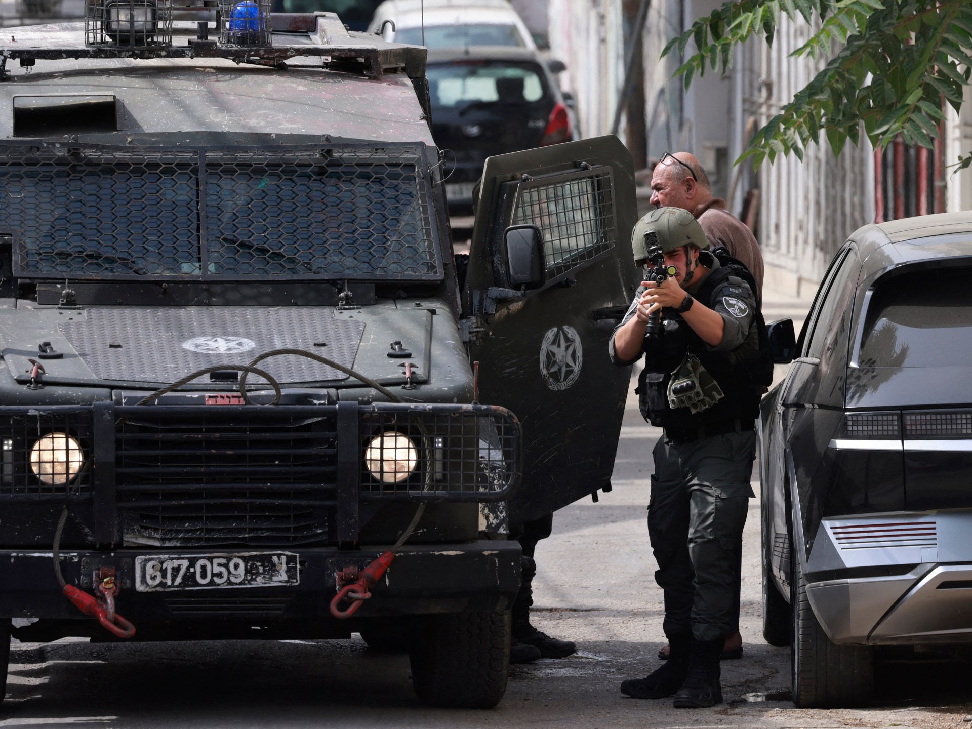 Palestinian man killed in West Bank by Israeli soldier backing up settlers