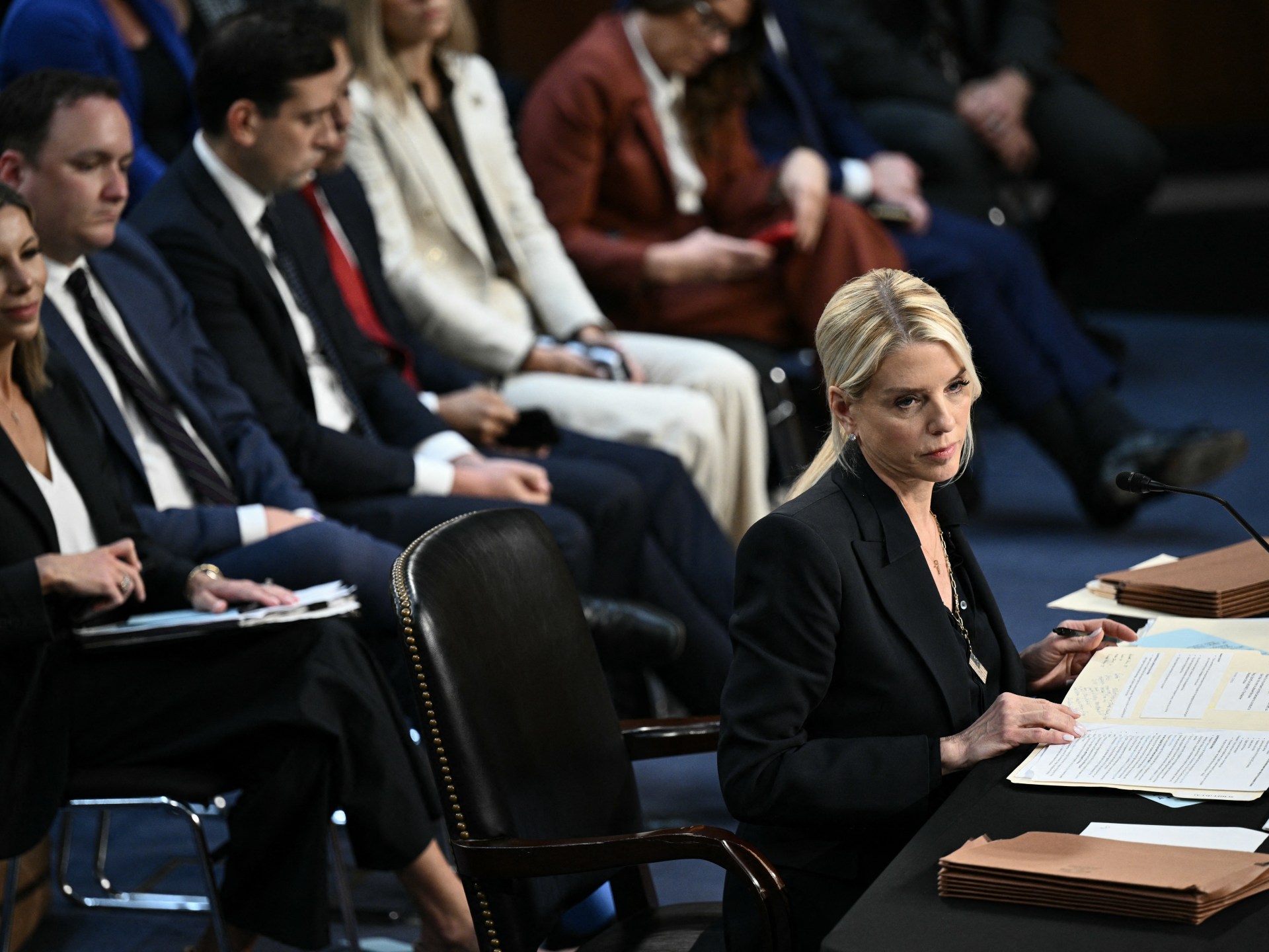 US Attorney General Pam Bondi clashes with critics at key Senate hearing