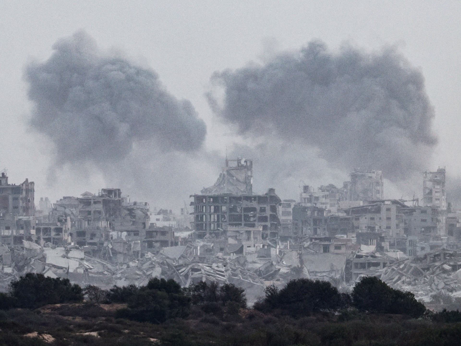 Israel strikes Gaza, killing 24 before Egypt talks on Trump ceasefire plan