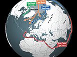 Putin is amassing nuclear weapons and attack submarines in the Arctic Circle as Russia prepares for war with Nato, Norway says