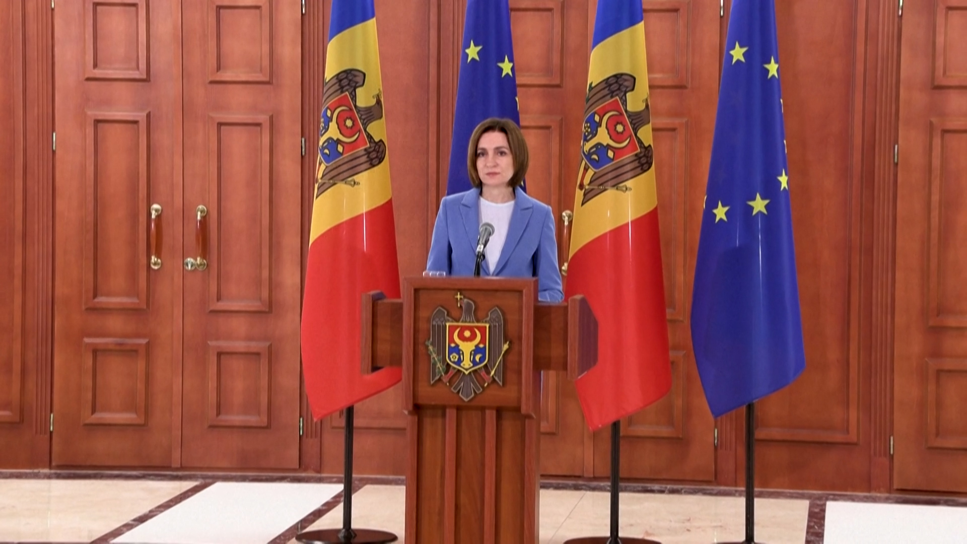 Video: Moldova’s president says election results show ‘Russia failed’