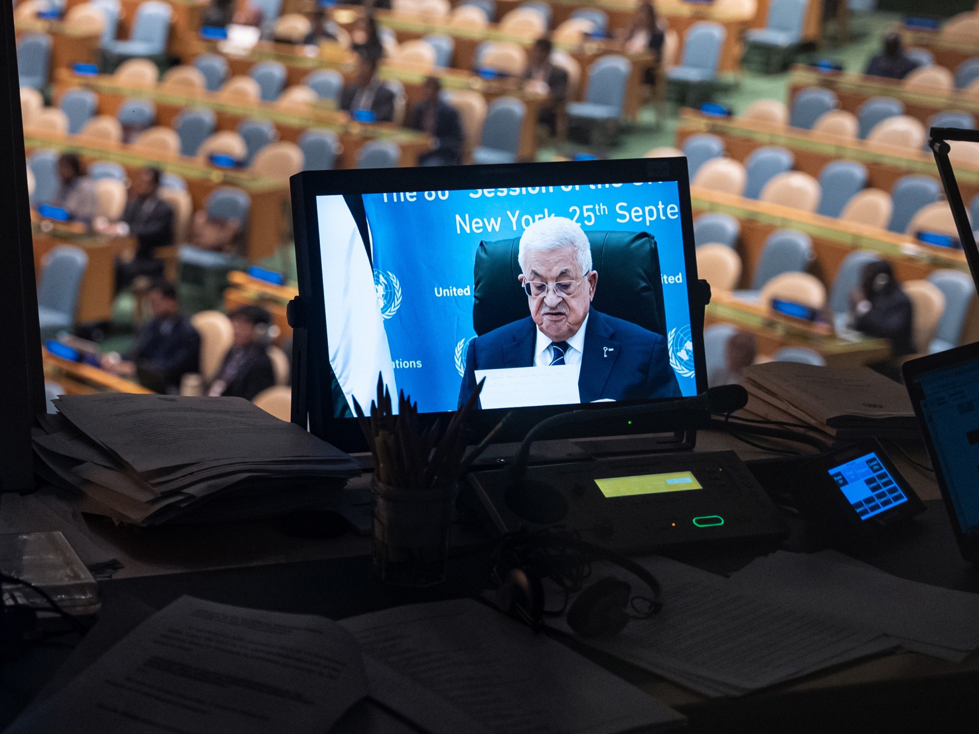 Palestinian Authority’s Abbas forced to deliver UNGA address via video