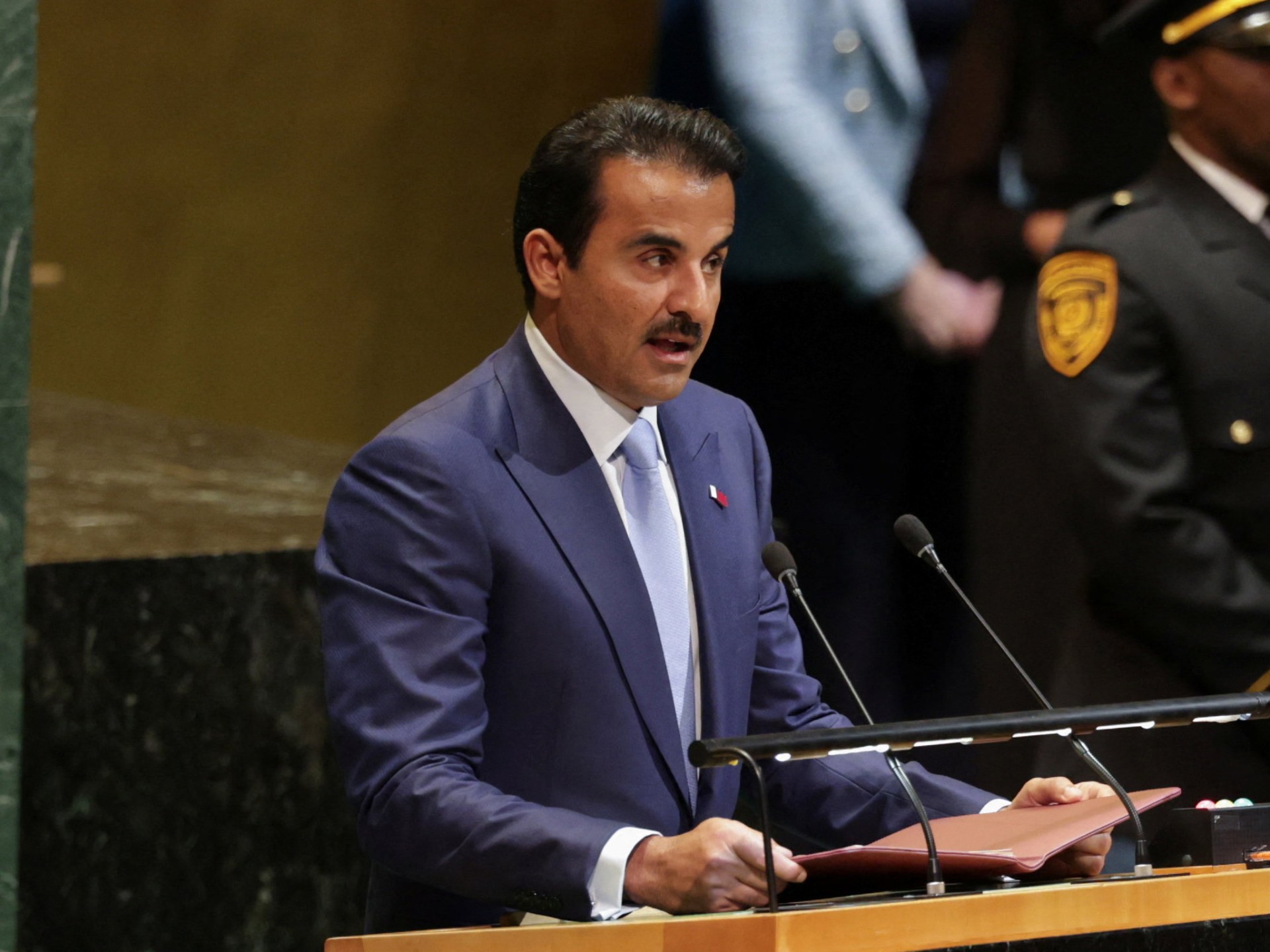 Qatari Emir accuses Israel of genocide, apartheid of Palestinians