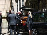 Russell Crowe delivers stirring eulogy for John Laws in front of a Who’s Who of Australian showbiz and politics at radio icon’s state funeral