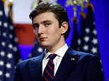 Listen to Barron Trump’s new accent as it’s revealed he’s ‘taking lessons to change his voice’