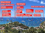 Billionaires take over St Barths: Mega-wealthy descend on Caribbean paradise in their superyachts… which locals say are ‘tacky’ and spoiling their ocean views