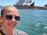Moment British tourist and her friends shelter from Bondi Beach massacre as she reveals how she escaped terror attack