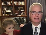 Finance expert’s ultra-serious TV interview is interrupted by adorable young granddaughter coming to tap his shoulder
