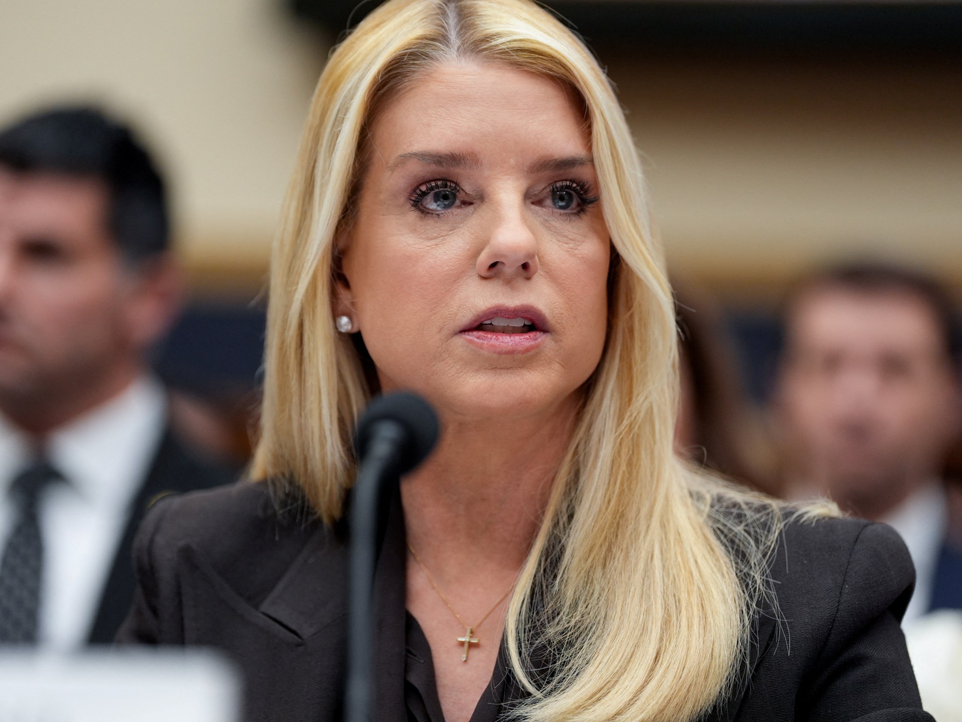 US lawmakers slam Pam Bondi over administration’s handling of Epstein files