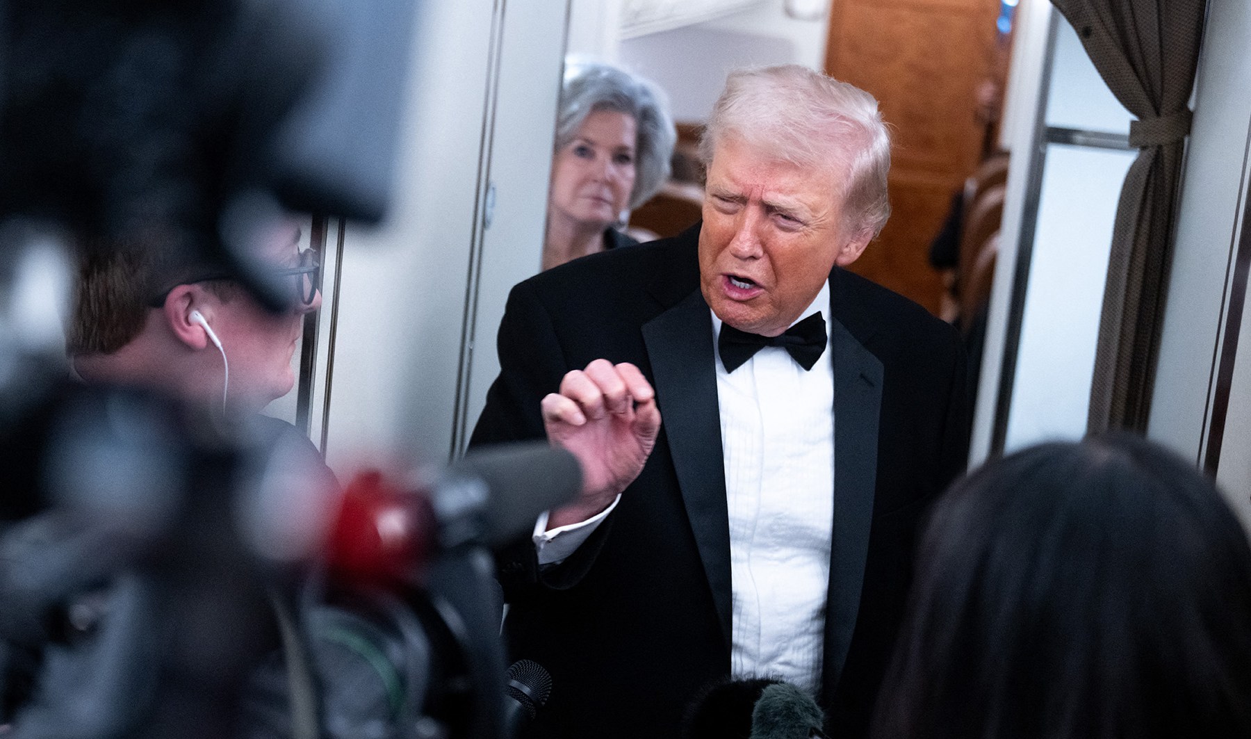 Trump says Iran and US are talking to avert military escalation