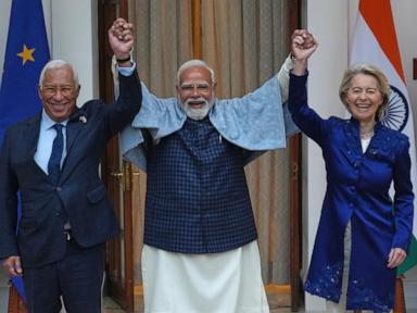 India’s prime minister says it has reached a free trade deal with the EU