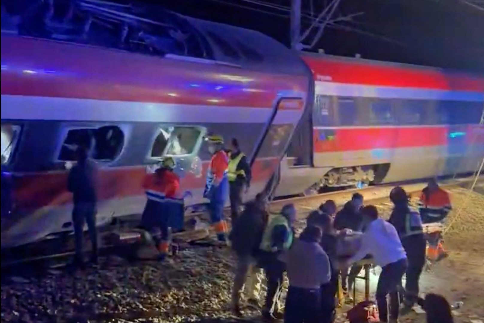 ‘Night of deep pain’: Train collision in southern Spain leaves 21 dead