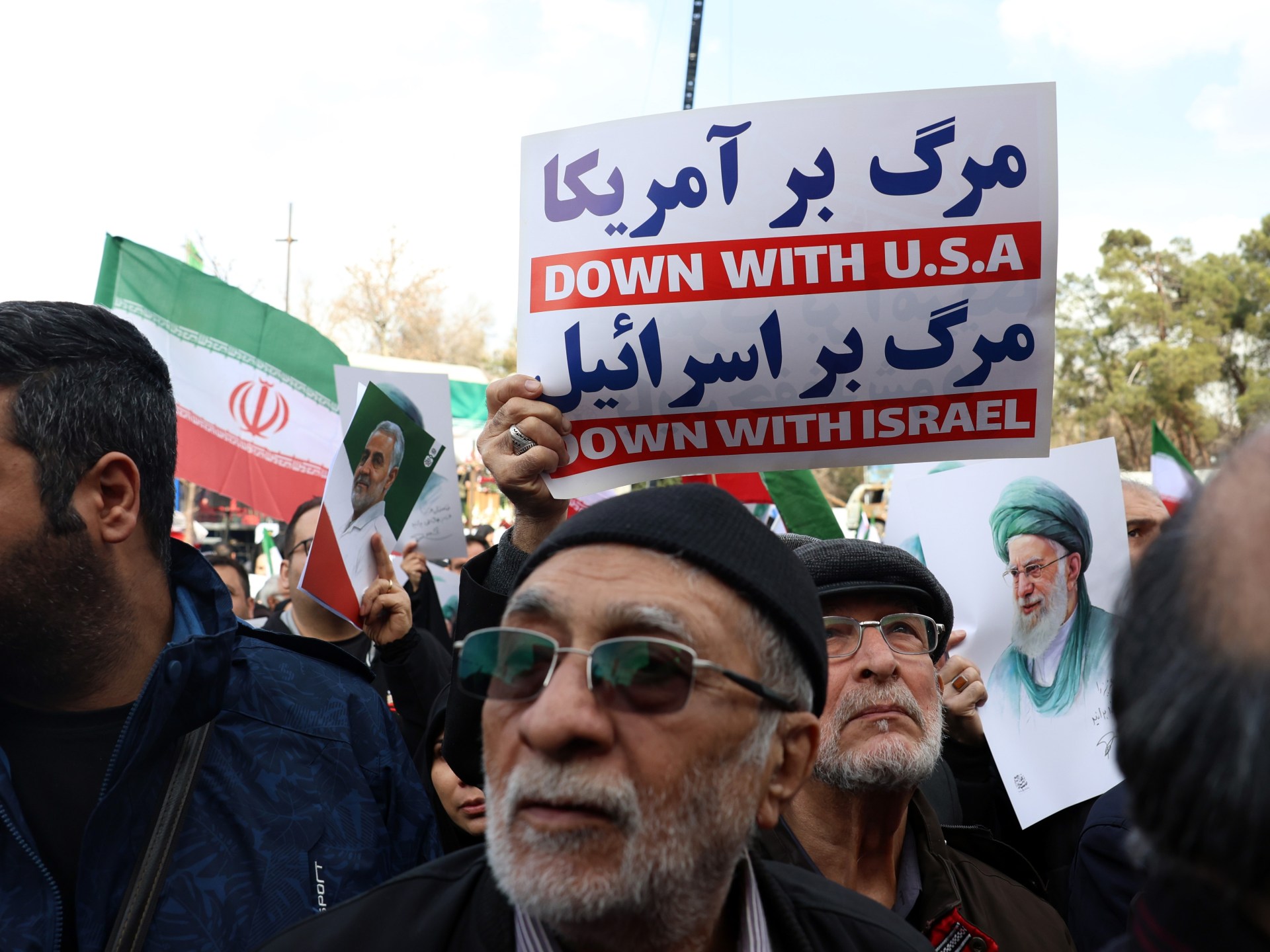 US says ‘all options on the table’ if Iran protest killings continue