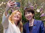 Italian premier Giorgia Meloni bonds with fellow female leader Sanae Takaichi of Japan over birthday cake, selfies and a deep love of Margaret Thatcher